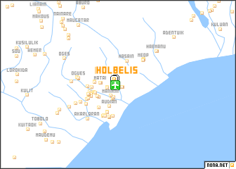 map of Holbelis