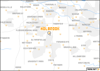 map of Holbrook