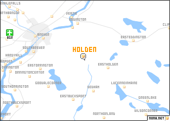 map of Holden