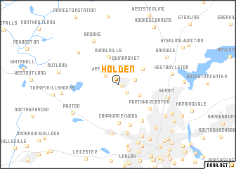 map of Holden