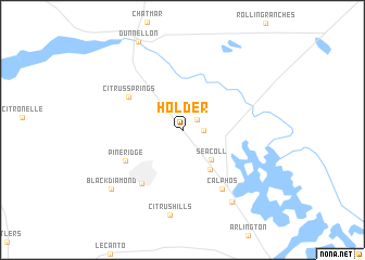 map of Holder