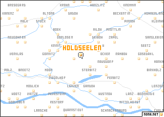 map of Holdseelen