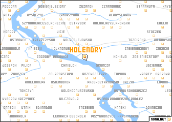 map of Holendry