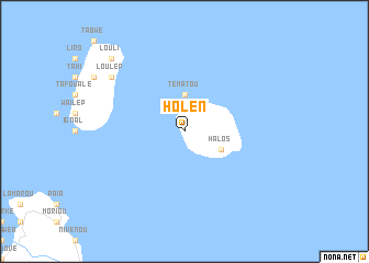 map of Holen