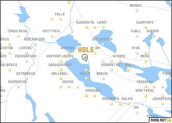 map of Hole