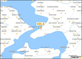 map of Hole