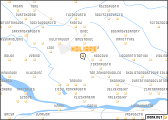 map of Holiare