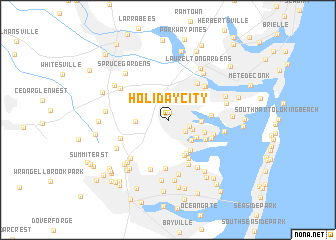 map of Holiday City