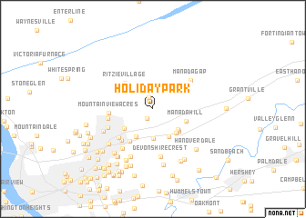 map of Holiday Park