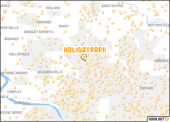 map of Holiday Park