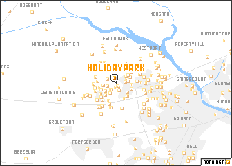 map of Holiday Park