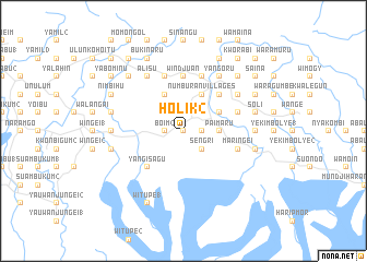 map of Holik 2