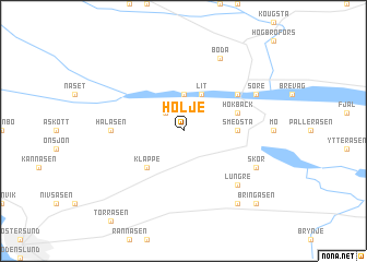 map of Hölje