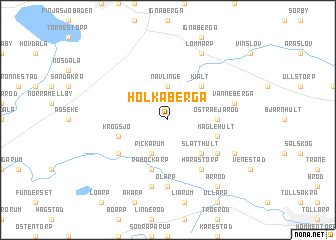 map of Holkaberga