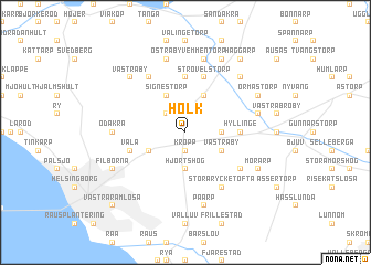 map of Holk