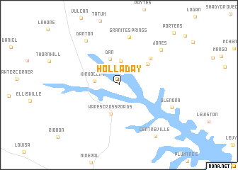 map of Holladay