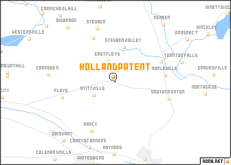 map of Holland Patent