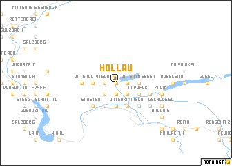 map of Hollau