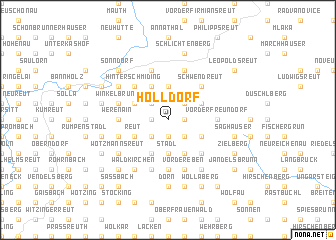 map of Hölldorf