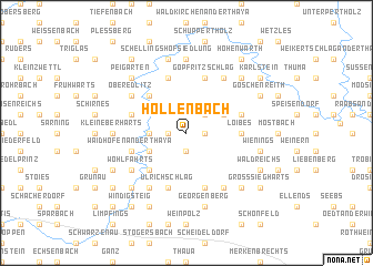 map of Hollenbach