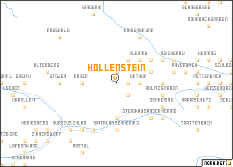 map of Hollenstein