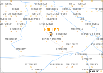 map of Hollen