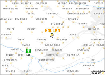 map of Hollen