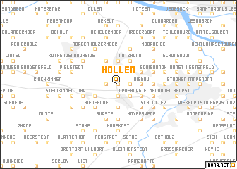 map of Hollen