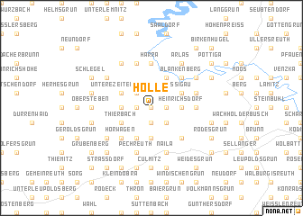 map of Hölle