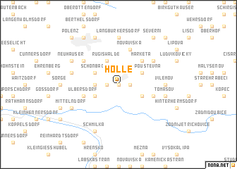 map of Hölle