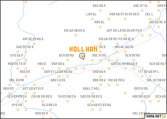 map of Höllham