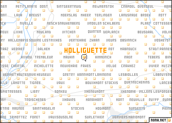 map of Holliguette