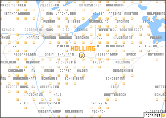 map of Holling