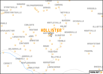 map of Hollister