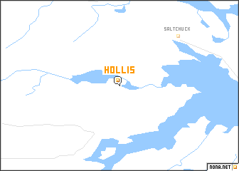 map of Hollis