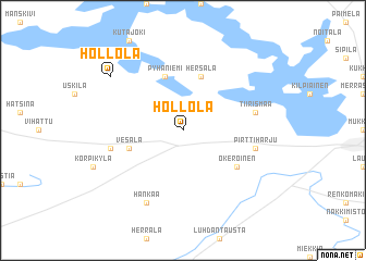 map of Hollola