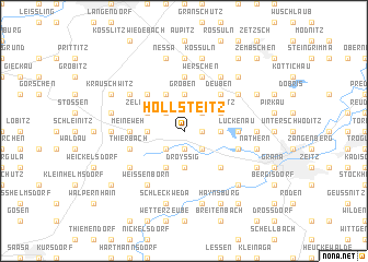 map of Hollsteitz