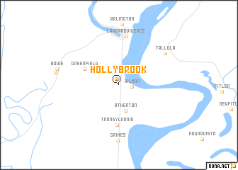 map of Hollybrook