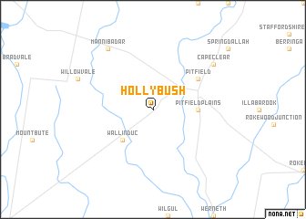 map of Holly Bush