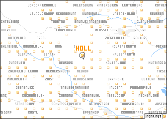 map of Höll