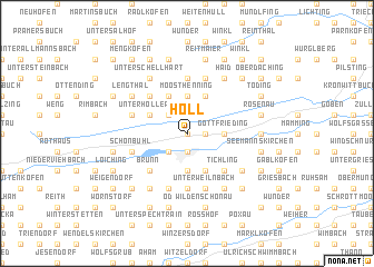 map of Höll