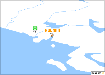 map of Holman