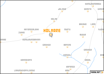 map of Holmare