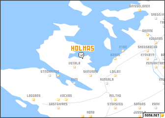 map of Holmas