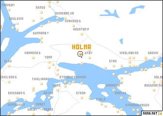 map of Holma