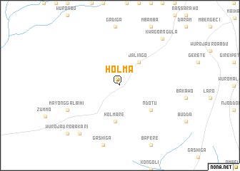 map of Holma