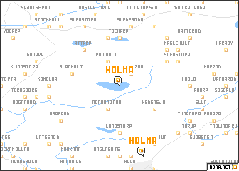 map of Holma