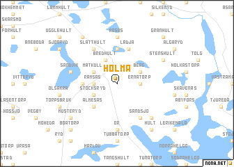 map of Holma