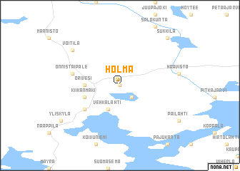 map of Holma