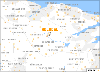 map of Holmdel